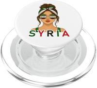 Syrian Girl New Syria Flag Syrian Girlfriend Wife PopSockets PopGrip per MagSafe