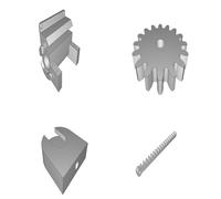 Syringe Pump Mount for 10cc Laboratory Equipment with Servo Motor Integration