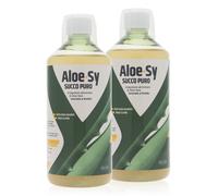 Syrio Aloe Sy integratore succo puro di Aloe Vera (2 x 1L)