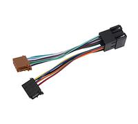 Syrisora Adattatore Cablaggio, Kit Cablaggio Audio Stereo per Auto ISO con Tappi di Sicurezza, per 106 206 306 307 405 406 607