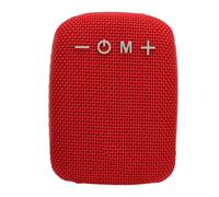 Syrisora Altoparlante Bluetooth da Ciclismo, Altoparlante Wireless Portatile Stabile per Bicicletta La Funzione Radio Supporta La Connessione Seriale Scheda di Memoria Impermeabile per Esterni (Rossa)