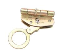 Syrisora Dispositivo di Presa Autobloccante per Corda di Sicurezza, Foro Rotondo Robusto, Dispositivo di Presa per Corda di Sicurezza Ad Assorbimento Facile con Servizio Professionale, (12-14 mm)