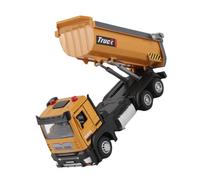 Syrisora Giocattolo del Camion dei Pompieri Telecomandato con Luci Funzionali e Veicolo di Ingegneria da Costruzione in Lega per Bambini, Regalo per Ragazzi