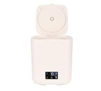 Syrisora Lavatrice Portatile di Grande capacità da 7 Litri, Controllo Touch Screen, Scarico Automatico Dell'acqua, Nessun D'acqua, Display LCD, per Dormitorio, Appartamento (Spina europea)