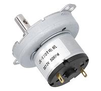 Syrisora Motoriduttore in Miniatura DC12V 50RPM Ingranaggio a Vite Senza | Modello JS-520T, Albero di Uscita Ultracorto, Bassa rumorosità, Installazione Semplice, Adatto per Apriporta e Mini