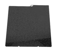 Syrisora Piastra di costruzione 264 x 276 mm in fibra di carbonio, piastra di costruzione PEO PEO adatta a qualsiasi stampante 3D S1 3D 264 x 276 mm in fibra di carbonio e diamante a doppia faccia