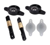 Syrisora Set di Anelli di Cuscinetto Sferico per Braccio Oscillante Posteriore, Kit di Anelli di Cuscinetto Sferico per Braccio Oscillante Posteriore Sostituzione in Alluminio Alto