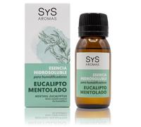 SYS Aromas Essenza Idrosolubile Eucalipto Mentolato - Aroma Naturale Erboristico e Balsamico - Fragranza Intensa e Duratura per Diffusore e Umidificatore - Aromaterapia - Prodotto in Spagna - 50 ml