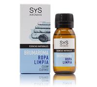 SYS Profumi essenza idrosolubile biancheria pulita - Aroma fresco e pulito - Fragranza naturale e duratura per umidificatore e diffusore - Aromaterapia - Made in Spagna - 50 ml
