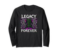 Sysadmin Legacy Forever Heavy Metals Server Rack Maglia a Manica