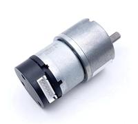 SYSCZPWC Misurazione della velocità fotoelettrica 7W Motore a Ingranaggi CC 7-13V 1:10/30 12V Encoder fotoelettrico Disco codice Ottico 500PPR(1 Ratio 20-549RPM)