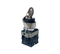 SYSCZPWC XB2-BG33 BG23 BG35 Interruttore a Pulsante Rotante in Metallo Selettore autobloccante a 3 Posizioni 2NO 1NO1NC 10A Selettore di Installazione da 22 mm(3 Position 2no,5pcs)