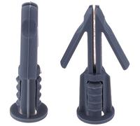 Sysfix 2166100 - Pack di 100 tasselli inchiodabili HFL, per pareti tipo cartone/gesso poliammide, 6 x 34 mm