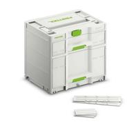 SYSTAINER FESTOOL SYS3 SORT/2 M337 2 CASSETTI - Ferrero Ferramenta