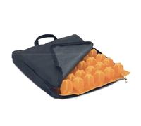 SystAm cuscino antidecubito a bolle d'aria Basic Air con copertura Nero