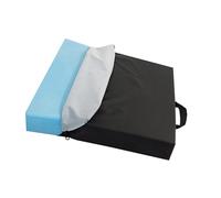 SystAm cuscino antidecubito Easy seat viscoflex schiuma poliuretano h 6cm Nero