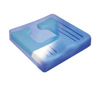 SystAm cuscino antidecubito Viscoflex Plus memory foam sagomato Nero