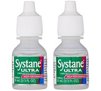 Systane Ultra Lubricant Eye Drops, 2-count .33 fl oz (10 ml) Bottle by Systane