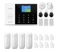 System di allarme, kit allarme WiFi+GSM con avviso APP telefono, sensore porta/finestra, telecomando per casa, appartamento