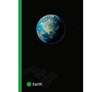 System Exploration Notebook - Earth - A4 21x29.7 cm - Lined Notebook with 80 Pages and Margins: A Perfect Notebook for Space Enthusiasts and Planet Lovers