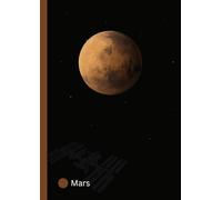 System Exploration Notebook - Mars - A4 21x29.7 cm - Lined Notebook with 80 Pages and Margins: A Perfect Notebook for Space Enthusiasts and Planet Lovers