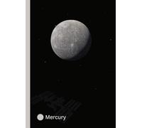 System Exploration Notebook - Mercury - A4 21x29.7 cm - Lined Notebook with 80 Pages and Margins: A Perfect Notebook for Space Enthusiasts and Planet Lovers