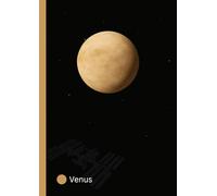 System Exploration Notebook - Venus - A4 21x29.7 cm - Lined Notebook with 80 Pages and Margins: A Perfect Notebook for Space Enthusiasts and Planet Lovers