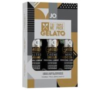 System JO - System Gelato - set di lubrificanti aromatizzati (3x30 ml)