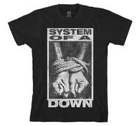 System Of A Down 'Ensnared' (Nero) T-Shirt - NUOVO E UFFICIALE