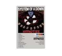 System of A Down Hypnotize Anti Splash Art Poster soggiorno e camera da letto dipinti da appendere adatti per più scenari senza bisogno di punzonatura facile da installare adatto per regali e uso