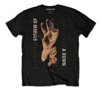 System Of A Down | Maglietta ufficiale della band | Pharoah - Spedizione rapida in 24 ore! Let the world know you stand with the voice of rebellion.This officially licensed System Of A Down tee featur