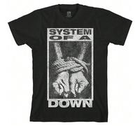 System Of A Down | Official Band T-Shirt | Ensnared - 24-Hour Fast Shipping! Show your love for System Of A Down with this official band t-shirt featuring the "Ensnared" design. This tee perfectly cap