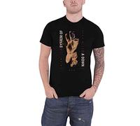 System Of A Down T Shirt Pharoah Band Logo Nuovo Ufficiale Uomo Nero Size M