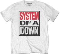 System of a Down Triple Stack Box White XL Maglietta