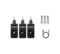 System per Chitarra Wireless Ricevitore Trasmettitore Audio per Chitarra Digitale Batteria Ricaricabile Incorporata per Basso Elettrico