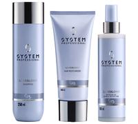 System Professional LipidCode LuxeBlond Coolness Set (Shampoo 250ml + Moisturizer 200ml + Protector 180ml)