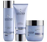 System Professional LipidCode LuxeBlond Intense Repair Set (Shampoo 250ml + Mask 200ml + Moisturizer 200ml)