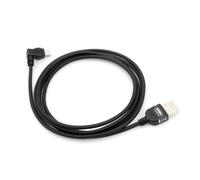 System-S 57696576 - Mini Cavo USB con angolare Destro, Tipo A 2.0, 100 cm