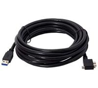 System-S 5m USB 3.0 A Micro Cavo Destra Angolo Con Feststellschraub