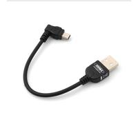 SYSTEM-S 90 ° angolato Cavo di Ricarica Mini USB Cavo Dati connettore angolare, 10 cm