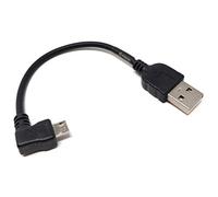 SYSTEM-S 90 ° angolato Micro USB Cavo Dati Ricarica Cavo Spina angolare a 90 ° 10 cm