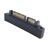 System-s Adattatore ad Angolo retto SATA 22PIN 7 + 15 (Maschio) a SATA 22PIN (Femmina)