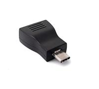 System-S Adattatore audio USB 3,5 mm femmina a 3.1 tipo C maschio AUX cavo nero
