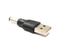 System-S Adattatore DC 20 V 5,5 x 2,1 maschio a USB 2.0, cavo nero