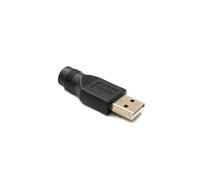 System-S Adattatore DC 20 V 5,5 x 2,5 femmina a USB 2.0, cavo nero