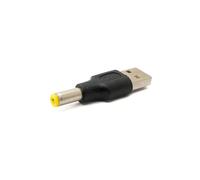 System-S Adattatore DC 20 V 5,5 x 2,5 maschio a USB 2.0, cavo nero