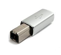 USB 3.1 Midi Adattatore Tipo C Presa A 2.0 Tipo B Cavo Spina Grigio