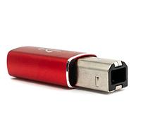 SYSTEM-S Adattatore MIDI USB 3.1 tipo C femmina a 2.0 tipo B, cavo in rosso