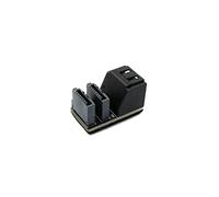 System-S Adattatore SATA 2 X 7 pin femmina a 2 X cavo maschio 90° per scheda madre SSD HDD