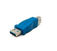 System-S Adattatore USB 3.0 tipo A maschio a tipo B cavo in blu